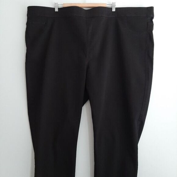 PENNINGTONS d/c JEANS Pull-On Jeggings Pants Black Sz 6X - Picture 2 of 8